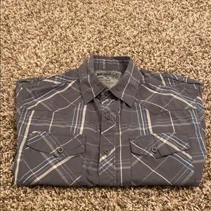Men’s button down shirt, size Medium